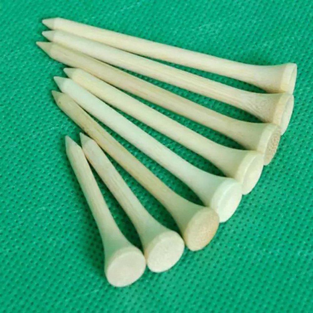 70mm Bamboo Golf Tees